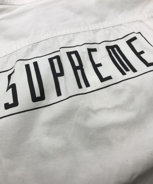 SUPREME（シュプリーム）SUPREME (シュプリーム) Arrested Hooded Shirt ホワイト サイズ:Ｓの古着・服飾アイテム