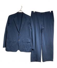 MAISON et VOYAGE（メゾンエボヤージュ）の古着「シルクスキンセットアップスーツ/Silk Skin Set-Up Suit」｜ネイビー