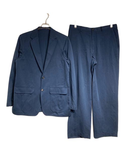 MAISON et VOYAGE（メゾンエボヤージュ）MAISON et VOYAGE (メゾンエボヤージュ) シルクスキンセットアップスーツ/Silk Skin Set-Up Suit ネイビー サイズ:48の古着・服飾アイテム