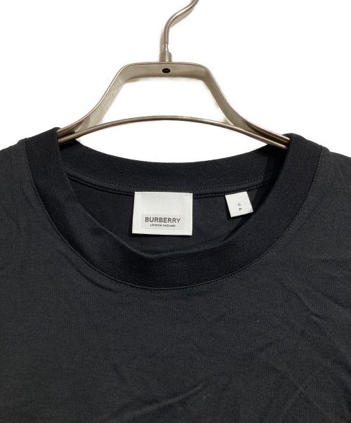 BURBERRY（バーバリー）BURBERRY (バーバリー) TBモノグラムTシャツ/ TB Monogram T-shirt ブラック サイズ:Sの古着・服飾アイテム