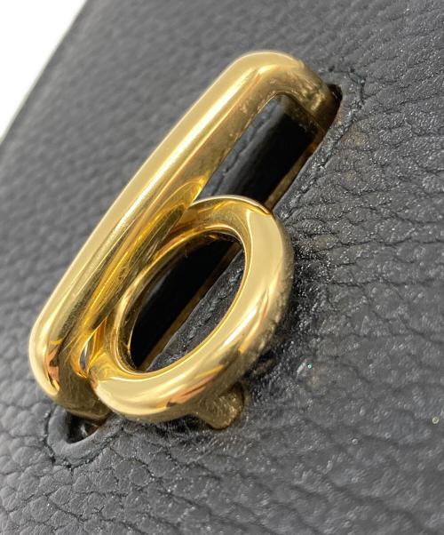 BURBERRY（バーバリー）BURBERRY (バーバリー) ロッキングホースコンパクトウォレット/Rocking Horse Compact Wallet ブラック×グリーンの古着・服飾アイテム