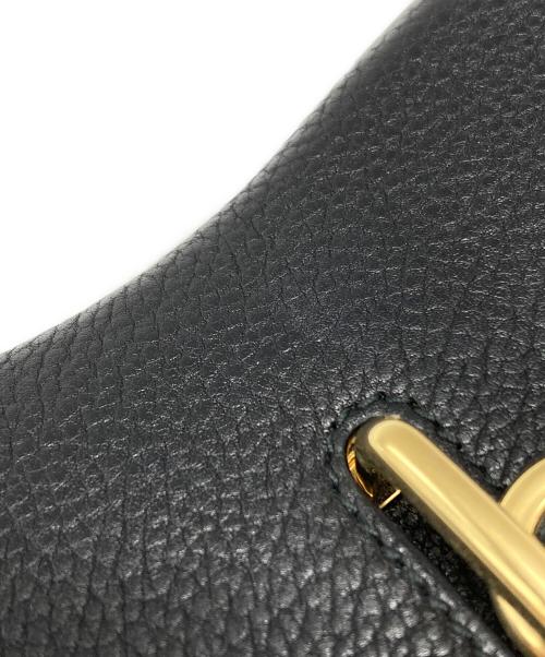 BURBERRY（バーバリー）BURBERRY (バーバリー) ロッキングホースコンパクトウォレット/Rocking Horse Compact Wallet ブラック×グリーンの古着・服飾アイテム