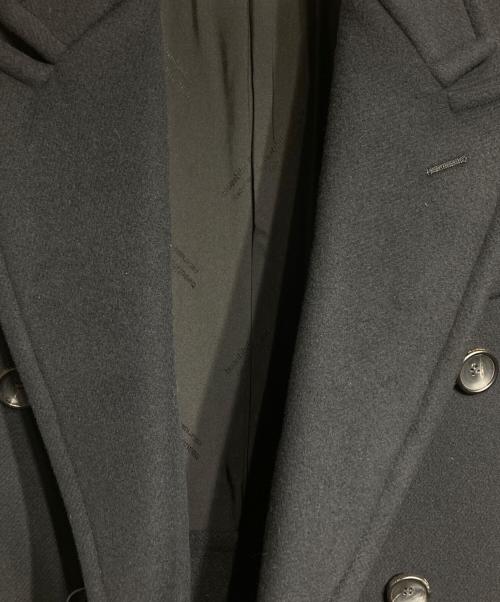 beautiful people（ビューティフルピープル）beautiful people (ビューティフルピープル) ウールメルトンチェスターコート ブラック サイズ:34の古着・服飾アイテム