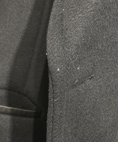 beautiful people（ビューティフルピープル）beautiful people (ビューティフルピープル) ウールメルトンチェスターコート ブラック サイズ:34の古着・服飾アイテム