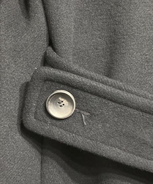 beautiful people（ビューティフルピープル）beautiful people (ビューティフルピープル) ウールメルトンチェスターコート ブラック サイズ:34の古着・服飾アイテム