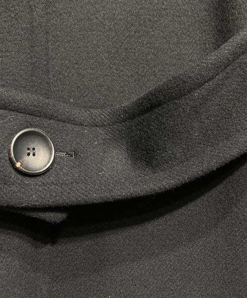 beautiful people（ビューティフルピープル）beautiful people (ビューティフルピープル) ウールメルトンチェスターコート ブラック サイズ:34の古着・服飾アイテム