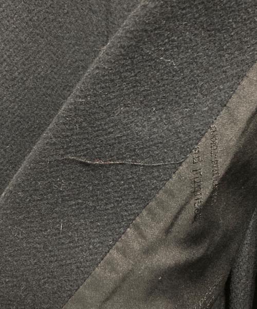 beautiful people（ビューティフルピープル）beautiful people (ビューティフルピープル) ウールメルトンチェスターコート ブラック サイズ:34の古着・服飾アイテム