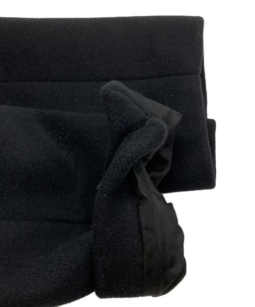 beautiful people（ビューティフルピープル）beautiful people (ビューティフルピープル) ウールメルトンチェスターコート ブラック サイズ:34の古着・服飾アイテム