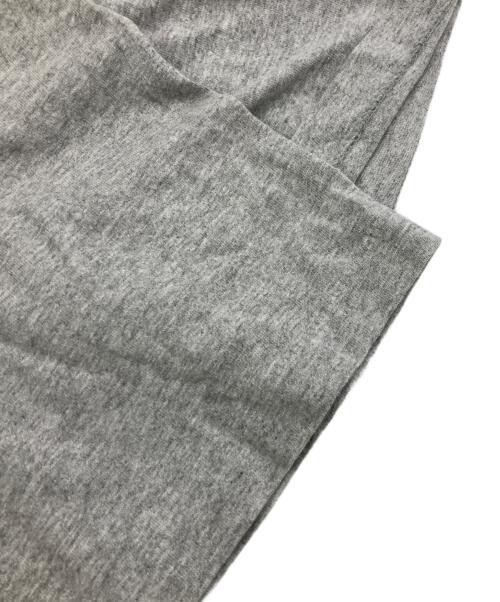 stussy（ステューシー）stussy (ステューシー) 90sラバーロゴTシャツ グレー サイズ:Lの古着・服飾アイテム