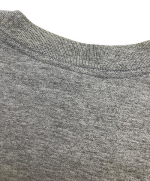 stussy（ステューシー）stussy (ステューシー) 90sラバーロゴTシャツ グレー サイズ:Lの古着・服飾アイテム
