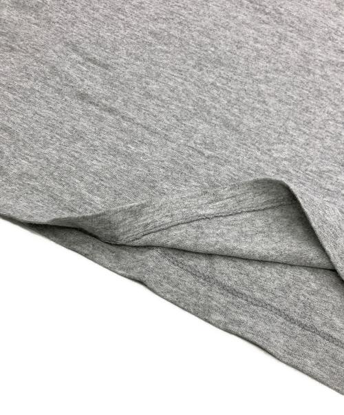 stussy（ステューシー）stussy (ステューシー) 90sラバーロゴTシャツ グレー サイズ:Lの古着・服飾アイテム