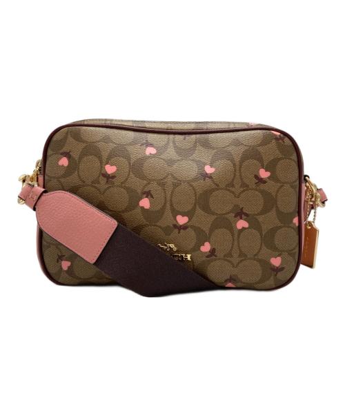 COACH（コーチ）COACH (コーチ) シグネチャーカメラバッグ ベージュの古着・服飾アイテム