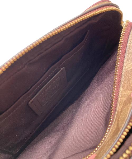 COACH（コーチ）COACH (コーチ) シグネチャーカメラバッグ ベージュの古着・服飾アイテム