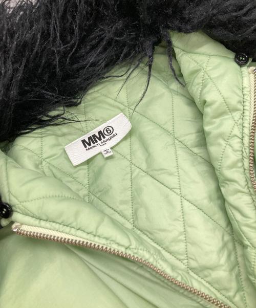 MM6 Maison Margiela（エムエムシックスメゾンマルジェラ）MM6 Maison Margiela (エムエムシックスメゾンマルジェラ) キルティングボンバージャケット/Quilted bomber jacket グリーン サイズ:40の古着・服飾アイテム