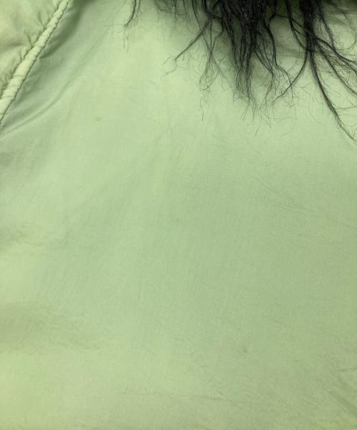 MM6 Maison Margiela（エムエムシックスメゾンマルジェラ）MM6 Maison Margiela (エムエムシックスメゾンマルジェラ) キルティングボンバージャケット/Quilted bomber jacket グリーン サイズ:40の古着・服飾アイテム