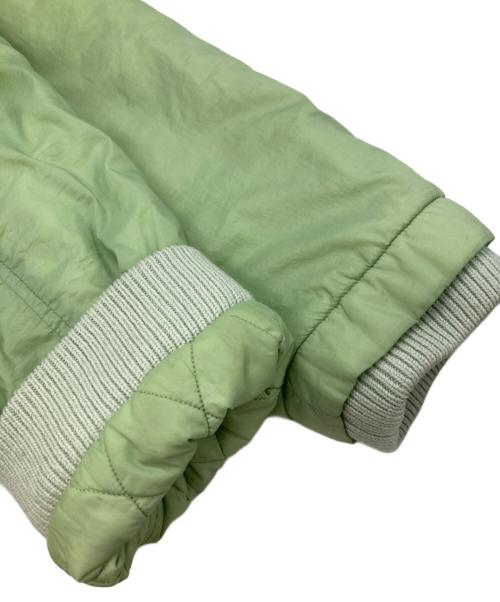 MM6 Maison Margiela（エムエムシックスメゾンマルジェラ）MM6 Maison Margiela (エムエムシックスメゾンマルジェラ) キルティングボンバージャケット/Quilted bomber jacket グリーン サイズ:40の古着・服飾アイテム
