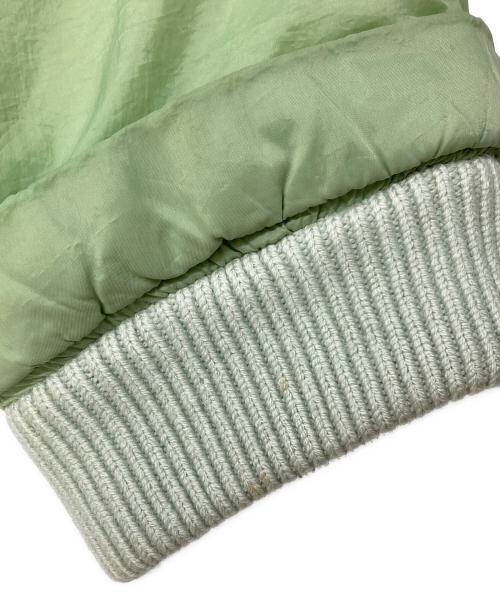 MM6 Maison Margiela（エムエムシックスメゾンマルジェラ）MM6 Maison Margiela (エムエムシックスメゾンマルジェラ) キルティングボンバージャケット/Quilted bomber jacket グリーン サイズ:40の古着・服飾アイテム