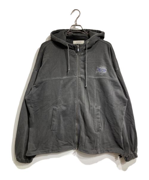 ZUTOMAYO（ズトマヨ）ZUTOMAYO (ズトマヨ) ジップパーカー グレー サイズ:XLの古着・服飾アイテム