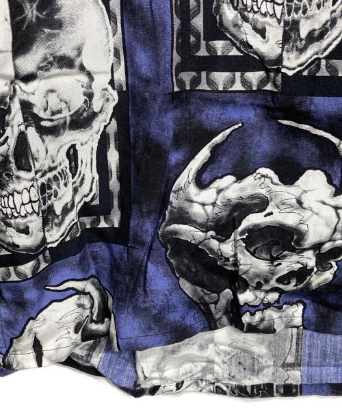 WACKO MARIA（ワコマリア）WACKO MARIA (ワコマリア) 56 TATTOO STUDIO (56 タトゥースタジオ) HAWAIIAN L/S SHIRT/ハワイアンシャツ ブラック サイズ:XLの古着・服飾アイテム