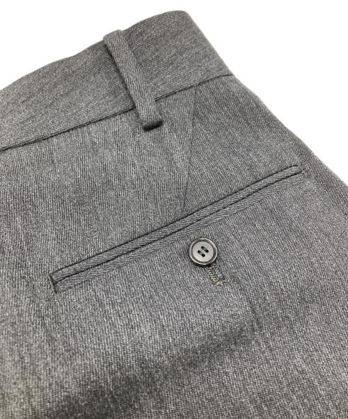 YLEVE（イレーヴ）YLEVE (イレーヴ) WOOL TRICHOTINE TR/ウールトリコチントラウザーパンツ グレー サイズ:1の古着・服飾アイテム