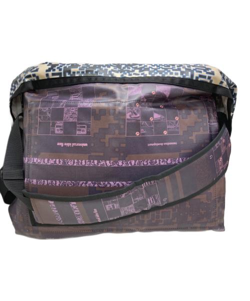 C.E（シーイー）C.E (シーイー) DESIGN MESSENGER BAG/デザインメッセンジャーバッグ パープルの古着・服飾アイテム