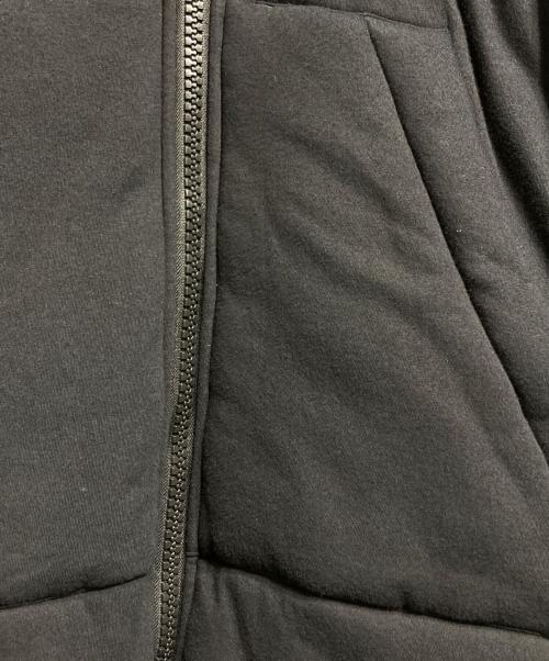 MM6 Maison Margiela（エムエムシックスメゾンマルジェラ）MM6 Maison Margiela (エムエムシックスメゾンマルジェラ) Oversized Padded Zip Hoodie coat ブラック サイズ:XSの古着・服飾アイテム