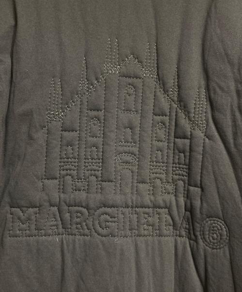 MM6 Maison Margiela（エムエムシックスメゾンマルジェラ）MM6 Maison Margiela (エムエムシックスメゾンマルジェラ) Oversized Padded Zip Hoodie coat ブラック サイズ:XSの古着・服飾アイテム