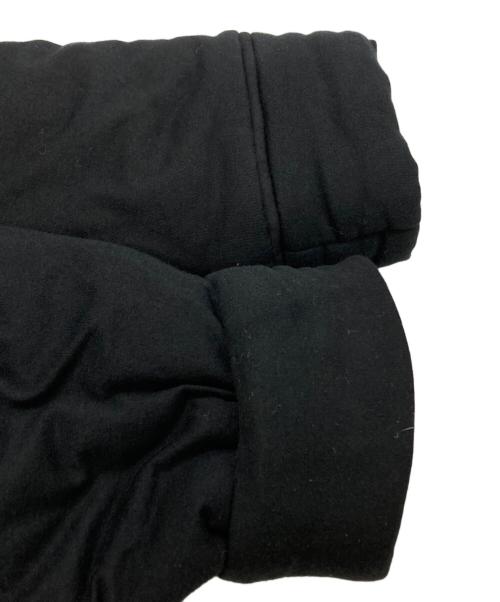 MM6 Maison Margiela（エムエムシックスメゾンマルジェラ）MM6 Maison Margiela (エムエムシックスメゾンマルジェラ) Oversized Padded Zip Hoodie coat ブラック サイズ:XSの古着・服飾アイテム