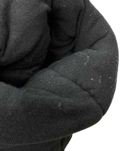 MM6 Maison Margiela（エムエムシックスメゾンマルジェラ）MM6 Maison Margiela (エムエムシックスメゾンマルジェラ) Oversized Padded Zip Hoodie coat ブラック サイズ:XSの古着・服飾アイテム