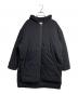 MM6 Maison Margiela（エムエムシックスメゾンマルジェラ）の古着「Oversized Padded Zip Hoodie coat」｜ブラック