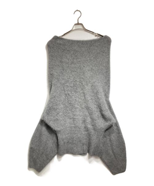 ETRE TOKYO（エトレトウキョウ）ETRE TOKYO (エトレトウキョウ) 2Wayルーズネックニットプルオーバー グレー サイズ:Fの古着・服飾アイテム