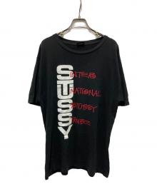 stussy（ステューシー）の古着「プリントTシャツ」｜ブラック