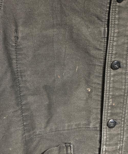 LABOUREUR（ラブルール）LABOUREUR (ラブルール) ブラックモールスキンジャケット/Black Moleskin Jacket ブラック サイズ:不明の古着・服飾アイテム