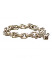 USED（ユーズド）の古着「サイコロモチーフブレスレット/Dice-motif bracelet」｜シルバー