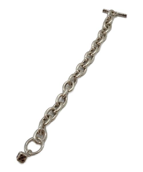 USED（ユーズド）USED (ユーズド) サイコロモチーフブレスレット/Dice-motif bracelet シルバーの古着・服飾アイテム
