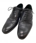 LOUIS VUITTONルイ ヴィトン）の古着「内羽根レザーシューズ/Oxford shoes」｜ブラック
