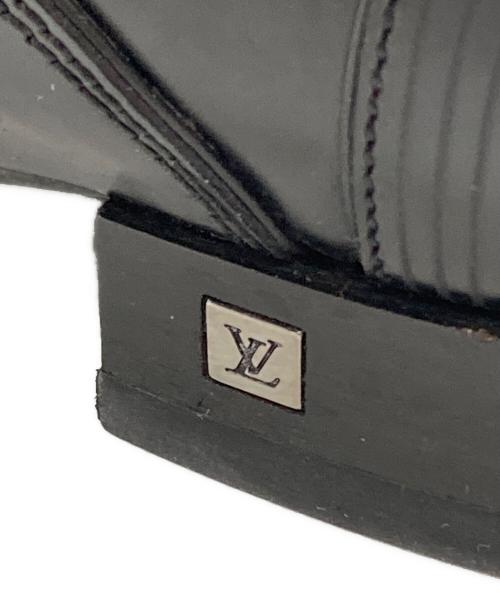 LOUIS VUITTON（ルイ ヴィトン）LOUIS VUITTON (ルイ ヴィトン) ダブルモンクストラップシューズ/Double Monk Strap Shoes ブラック サイズ:6・1/2の古着・服飾アイテム