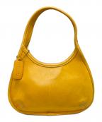 COACHコーチ）の古着「ワンショルダーハンドバッグ」｜イエロー