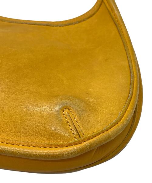 COACH（コーチ）COACH (コーチ) ワンショルダーハンドバッグ イエローの古着・服飾アイテム