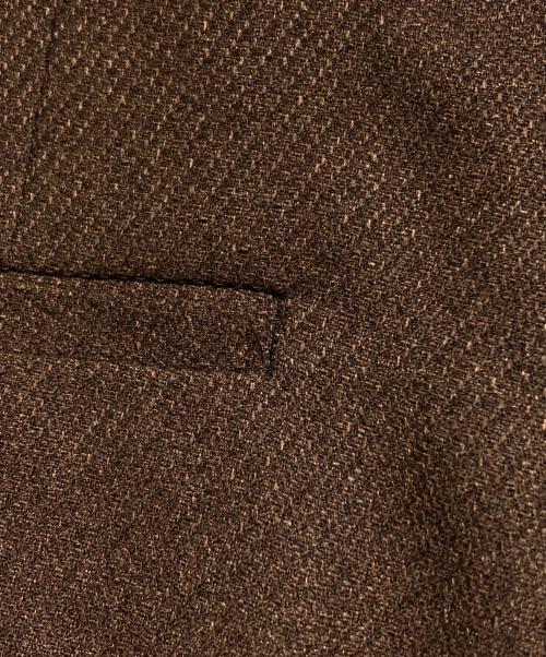 ISSEY MIYAKE IM MEN（イッセイミヤケ アイム メン）ISSEY MIYAKE IM MEN (イッセイミヤケ アイム メン) WOOL LIKE TWEEDパンツ/ウールライクツイード ブラウン サイズ:2の古着・服飾アイテム