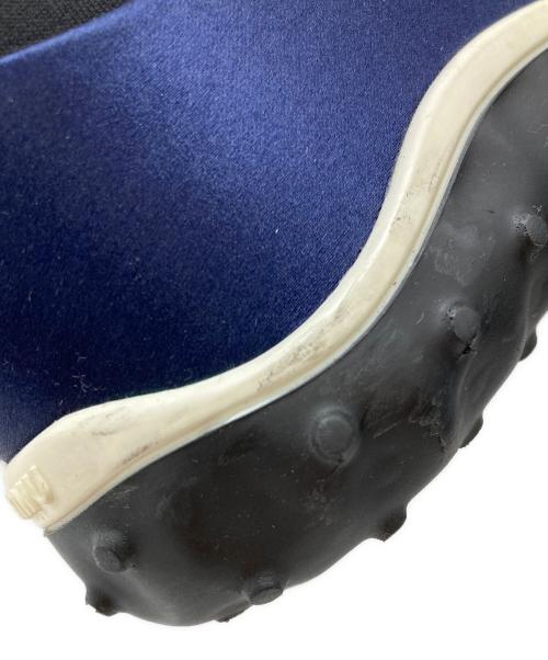 MIU MIU（ミュウミュウ）MIU MIU (ミュウミュウ) プラットフォームサンダル/platform sandals ブラック×ネイビー サイズ:37.5の古着・服飾アイテム