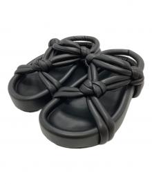 MM6 Maison Margiela（エムエムシックスメゾンマルジェラ）の古着「Chunky Mignon Sandals/チャンキーミニョンサンダル」｜ブラック