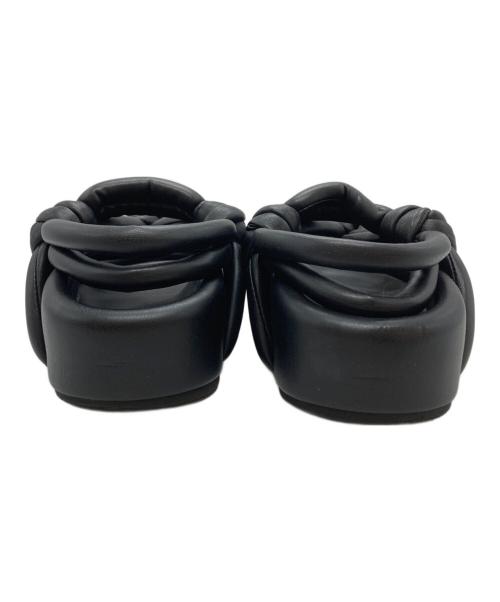 MM6 Maison Margiela（エムエムシックスメゾンマルジェラ）MM6 Maison Margiela (エムエムシックスメゾンマルジェラ) Chunky Mignon Sandals/チャンキーミニョンサンダル ブラック サイズ:36の古着・服飾アイテム