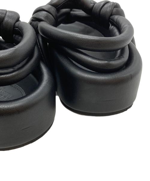 MM6 Maison Margiela（エムエムシックスメゾンマルジェラ）MM6 Maison Margiela (エムエムシックスメゾンマルジェラ) Chunky Mignon Sandals/チャンキーミニョンサンダル ブラック サイズ:36の古着・服飾アイテム
