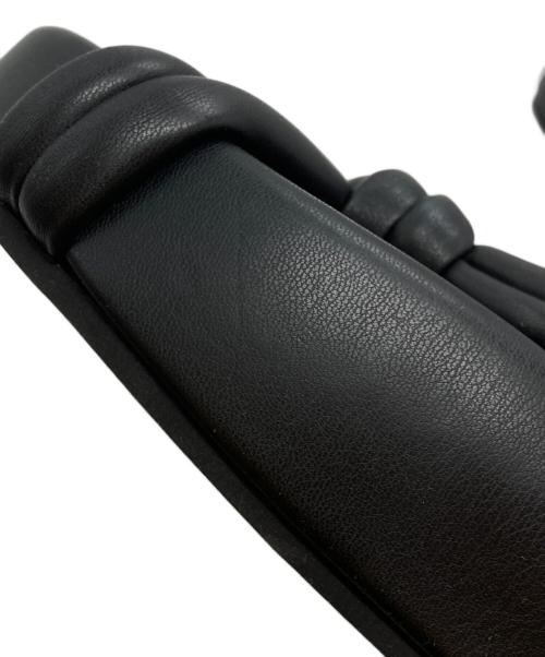 MM6 Maison Margiela（エムエムシックスメゾンマルジェラ）MM6 Maison Margiela (エムエムシックスメゾンマルジェラ) Chunky Mignon Sandals/チャンキーミニョンサンダル ブラック サイズ:36の古着・服飾アイテム