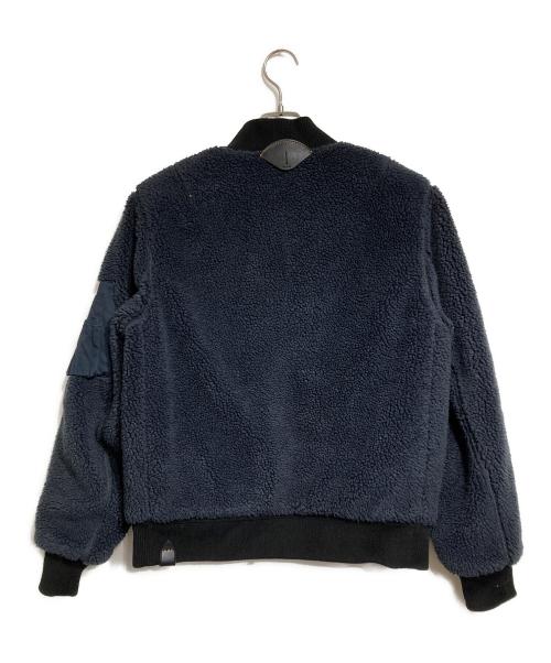 COACH（コーチ）COACH (コーチ) フリースボンバージャケット ネイビー サイズ:46の古着・服飾アイテム