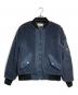 COACH（コーチ）の古着「フリースボンバージャケット」｜ネイビー