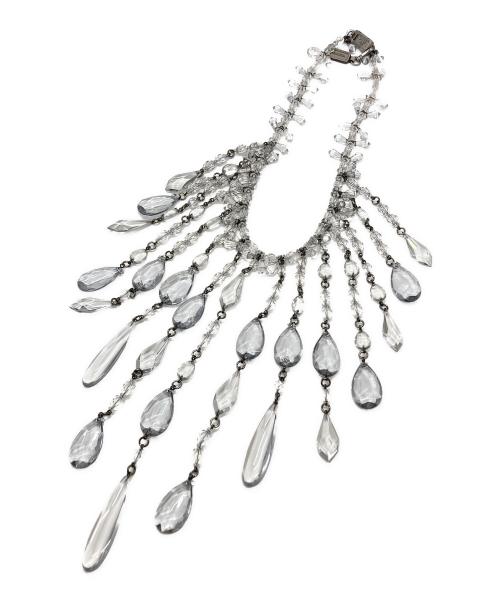 PRADA（プラダ）PRADA (プラダ) クリスタルビジューネックレスの古着・服飾アイテム