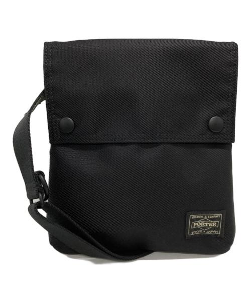 PORTER（ポーター）PORTER (ポーター) UNIT SHOULDER BAG/ユニットショルダーバッグ ブラックの古着・服飾アイテム