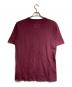 Maison Margiela (メゾンマルジェラ) 4ステッチフロントタグTシャツ/Maison Margiela 4-Stitch Cotton T-Shirt ボルドー サイズ:48：18000円